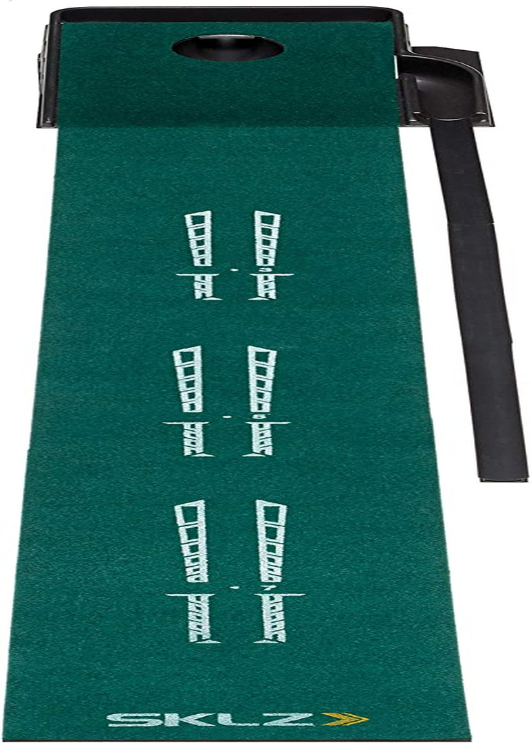 Accelerator Pro Indoor Putting Green with Ball Return: 9 Feet x 16.25 Inches.
