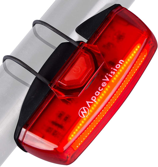 USB Rechargeable Bike Tail Light - High-Intensity 100 Lumens LED Bicycle Rear Light for Enhanced Cycling Safety