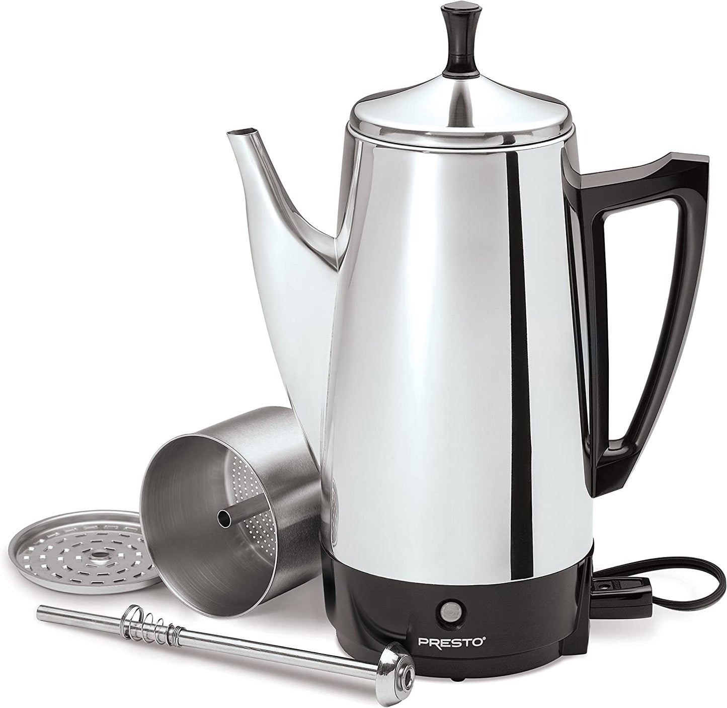 Professional Grade 12-Cup Stainless Steel Coffee Maker