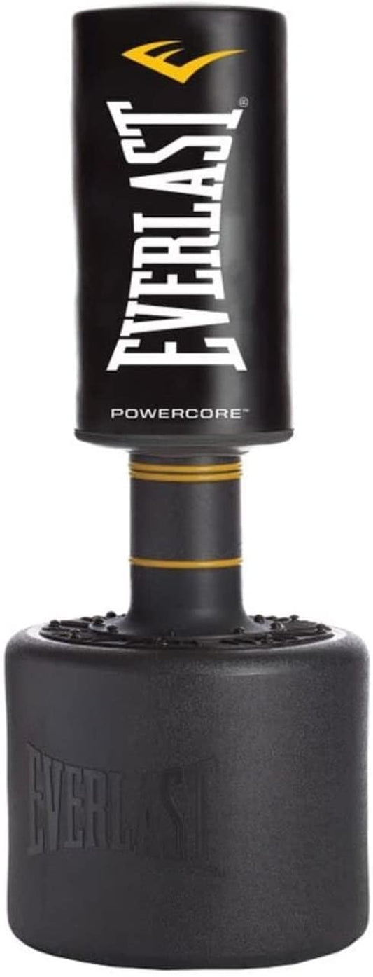 PowerCore Free-Standing High Density Heavy Bag, Compact Design with Plastic Base, NevaTear Outer, Perfect for Boxing, MMA, Kick Boxings and Cardio