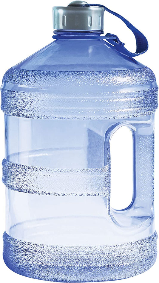 Enviro BpA Free 1 Gallon Round Water Bottle- Blue