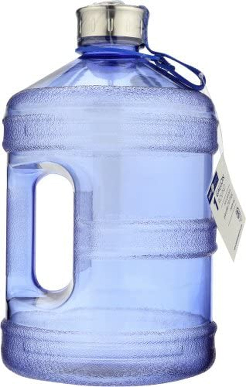 Enviro BpA Free 1 Gallon Round Water Bottle- Blue