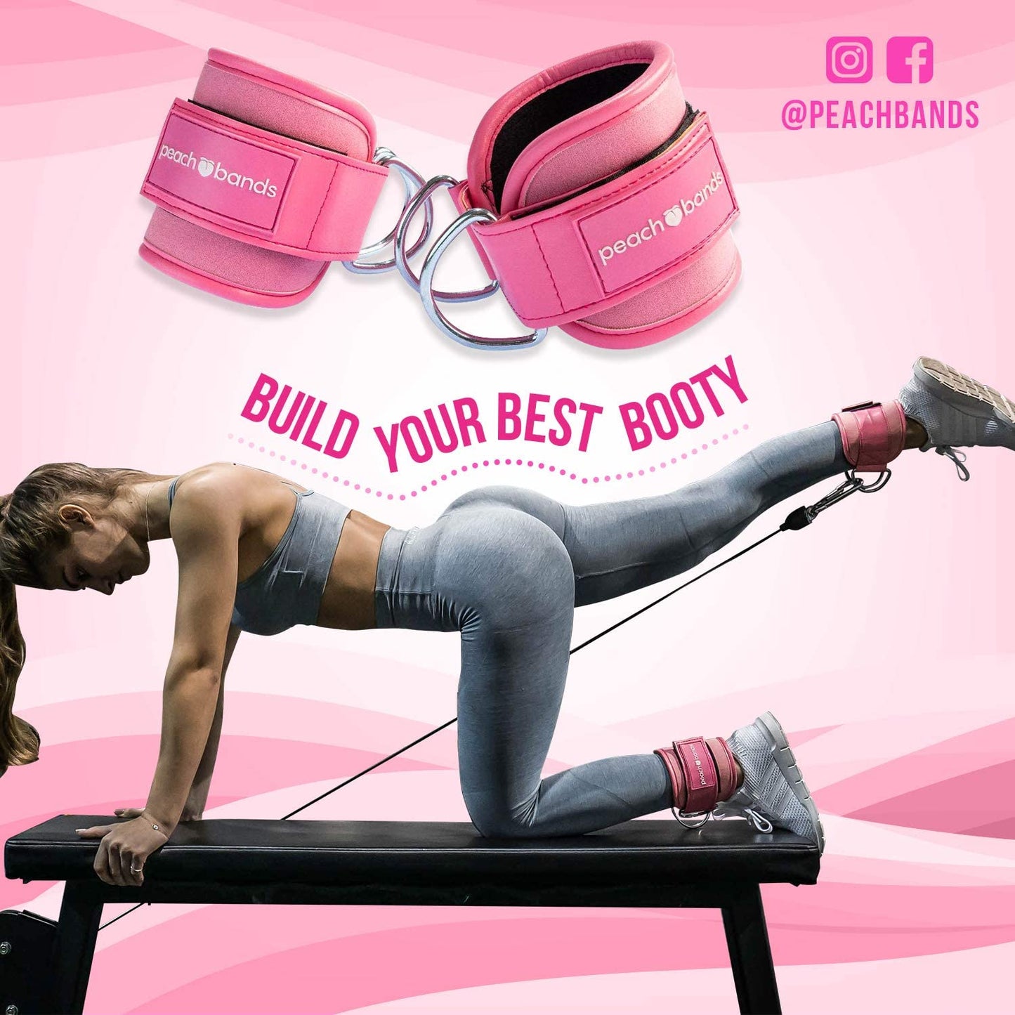Cable Machine Ankle Strap for Resistance Training
