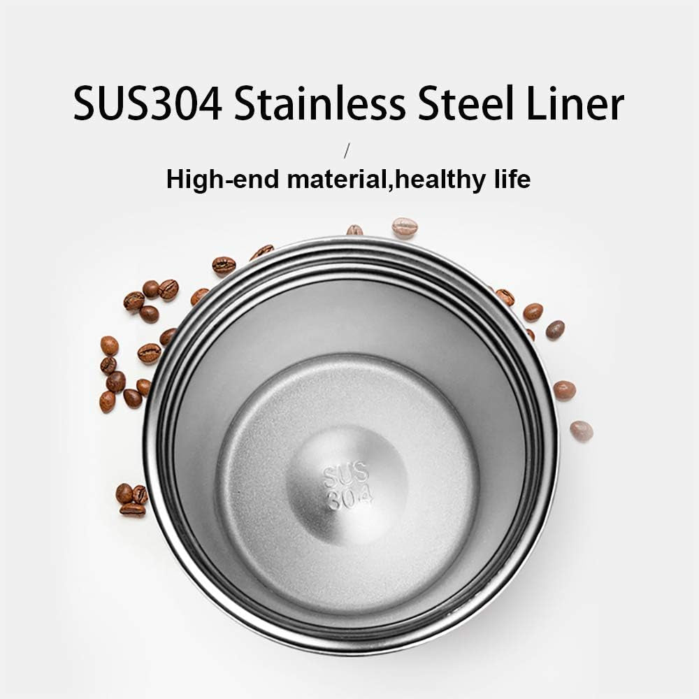 Insulated Coffee Travel Mug: Fashionable Stainless Steel Coffee Cup with Leak-Proof Lid, 13 oz Capacity, in Black Color