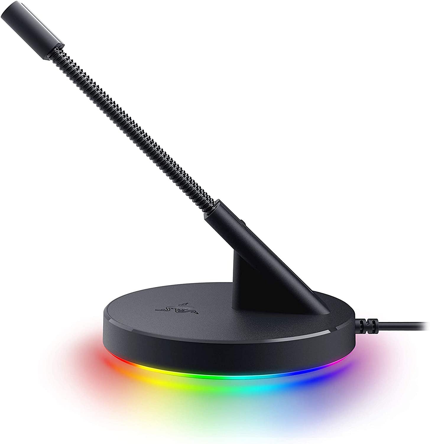 Gaming Mouse Bungee V3 Chroma. Enhance your Esports-Level Performance with Drag-Free Wired Mouse Support. Features Weighted Base and Anti-Slip Feet for Stability. Classic Black Design