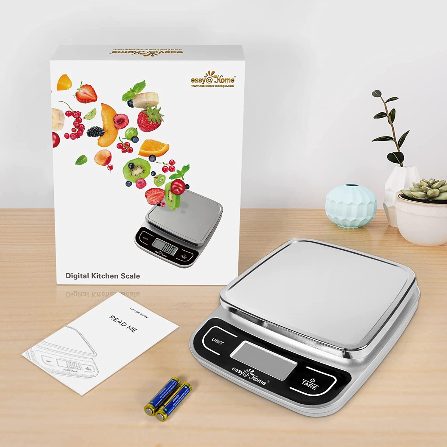 Digital Kitchen Food Scale: High Precision, Multifunctional with 0.04oz Accuracy and 11 lbs Capacity.