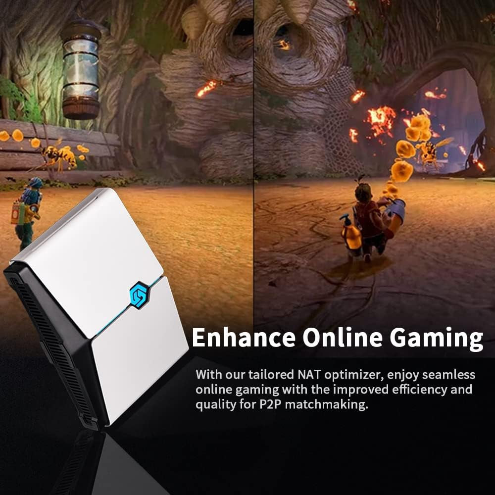 Gaming Booster Compatible With Ps5/Ps4/Xbox Series X|S/Xbox One/Nintendo Switch/Steam Deck/Oculus Quest 2/Pico 4 Pro/Pico Neo3